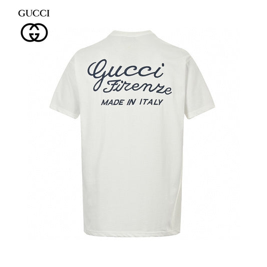 Gucci White T-Shirt with Script Logo - Phantom Kicks