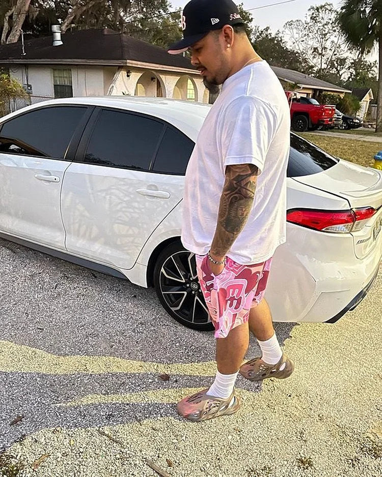 EE Beach Sports Shorts Heart Pink - Phantom Kicks