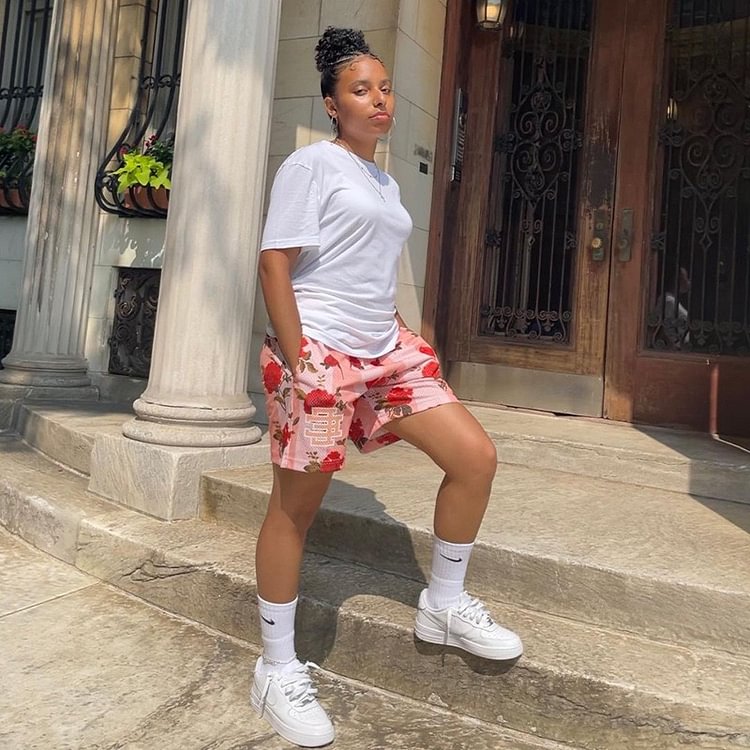EE Mesh Short Red Rose-Pink - Phantom Kicks