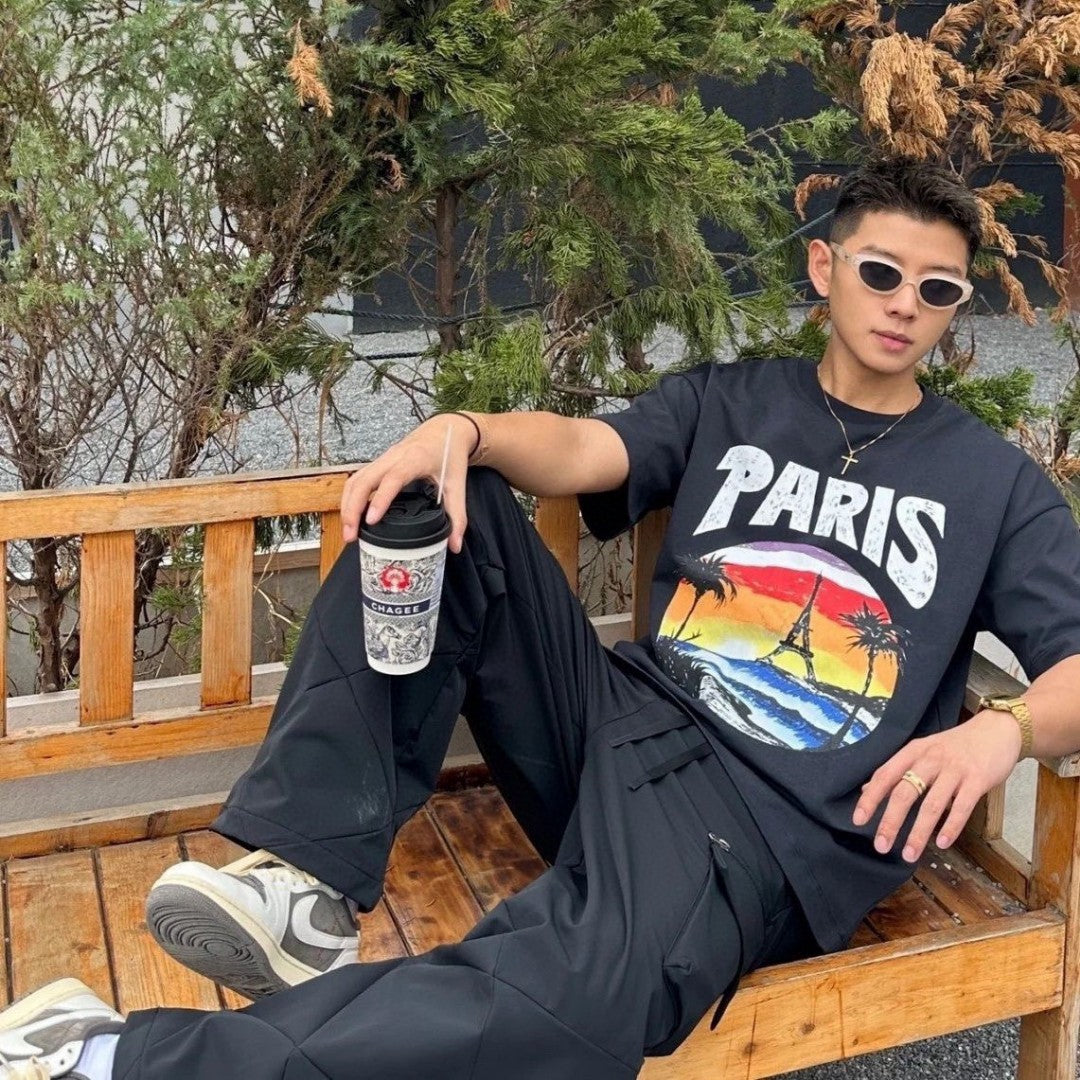 Balenciaga Paris Graphic T-Shirt - Phantom Kicks