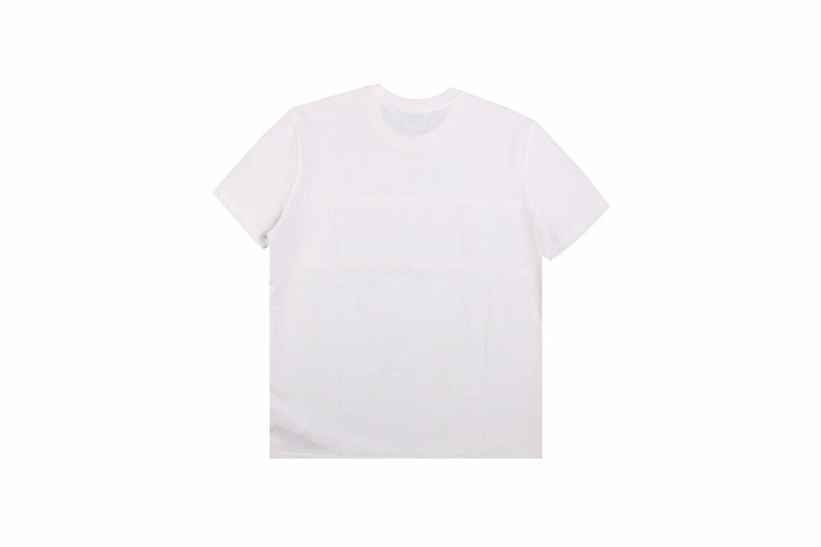 Burberry Check Panel T-Shirt (White) - Phantom Kicks