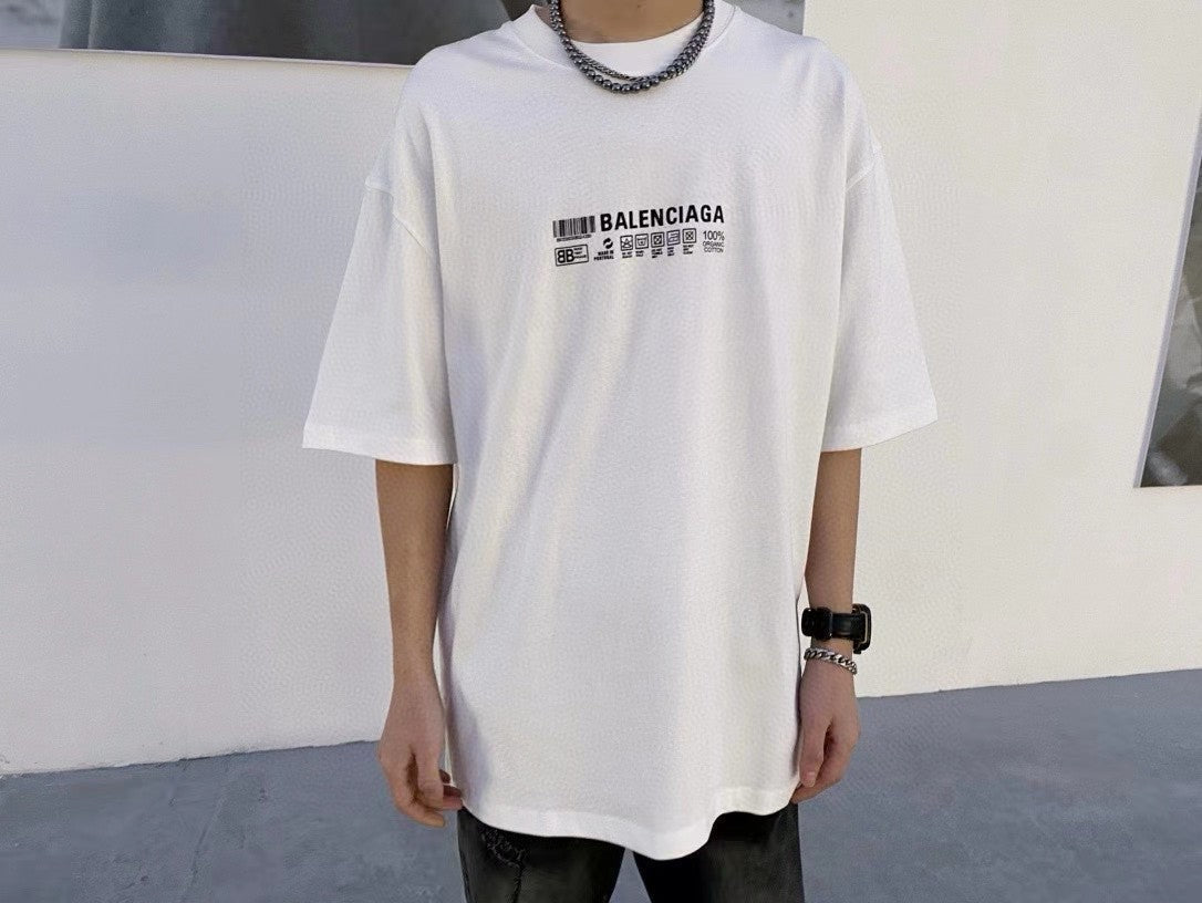 Balenciaga T-Shirt - Barcode Graphic - Phantom Kicks