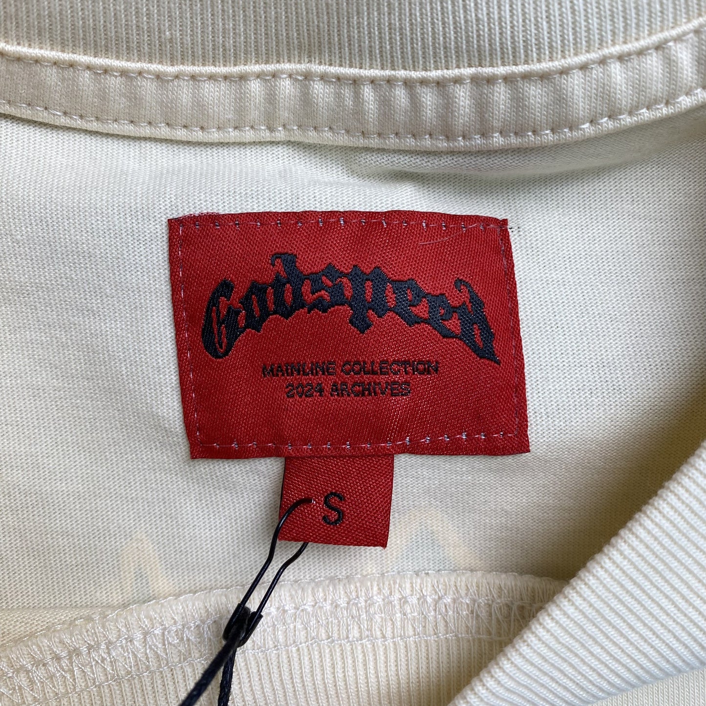 GODSPEED BALACLAVA SZN T-SHIRT BONE - Phantom Kicks