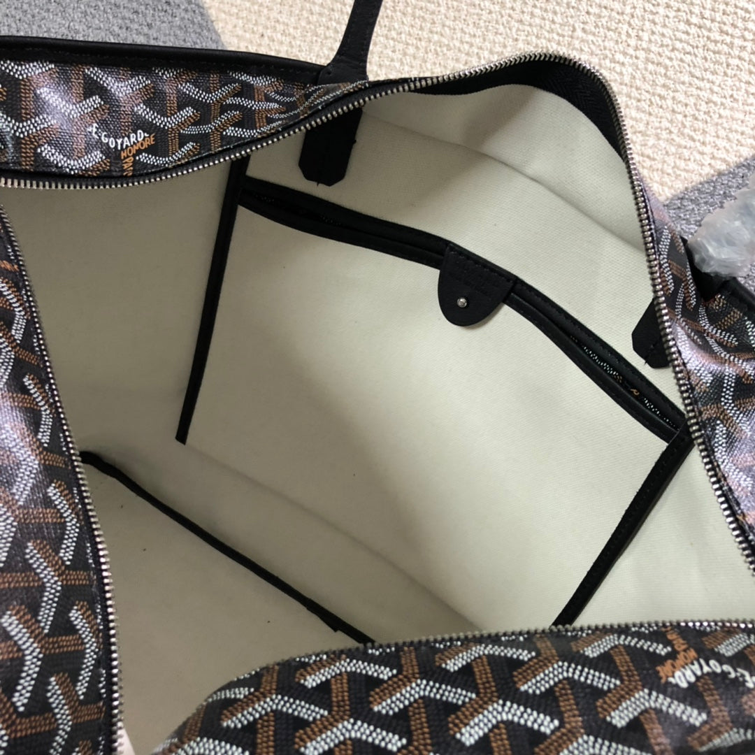 GOYARD ARTOIS PM TOTE BAG BLACK - Phantom Kicks