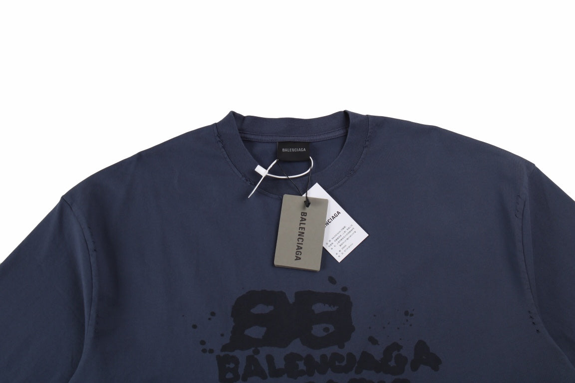Balenciaga T-shirt with Paris Print - Phantom Kicks