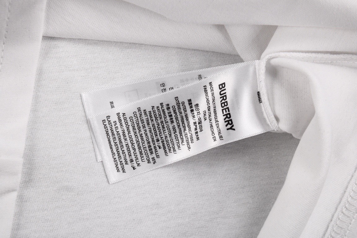 Burberry T-shirt with Check Pocket - Phantom Kicks