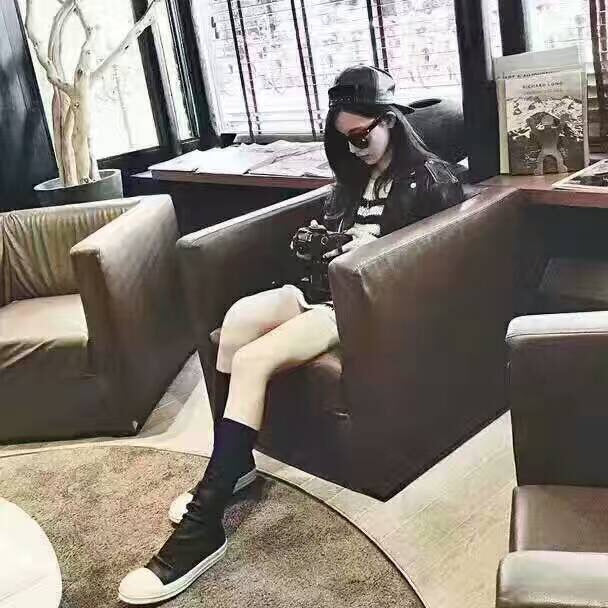 Over-the-Knee Leather Sneakers - Phantom Kicks