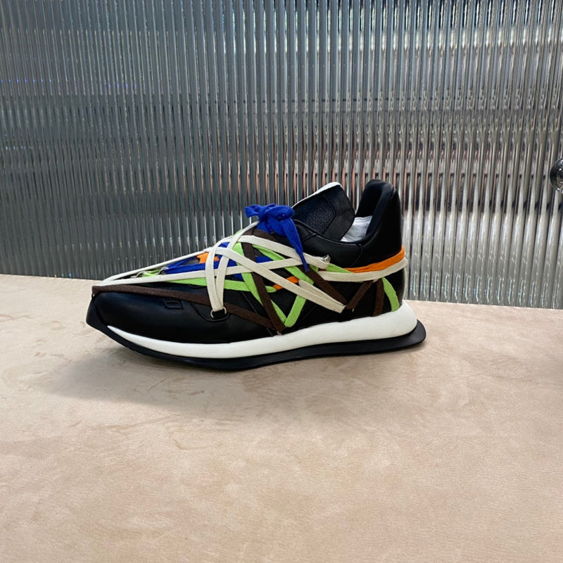 Multicolor Wrap-Lace Sneakers - Phantom Kicks