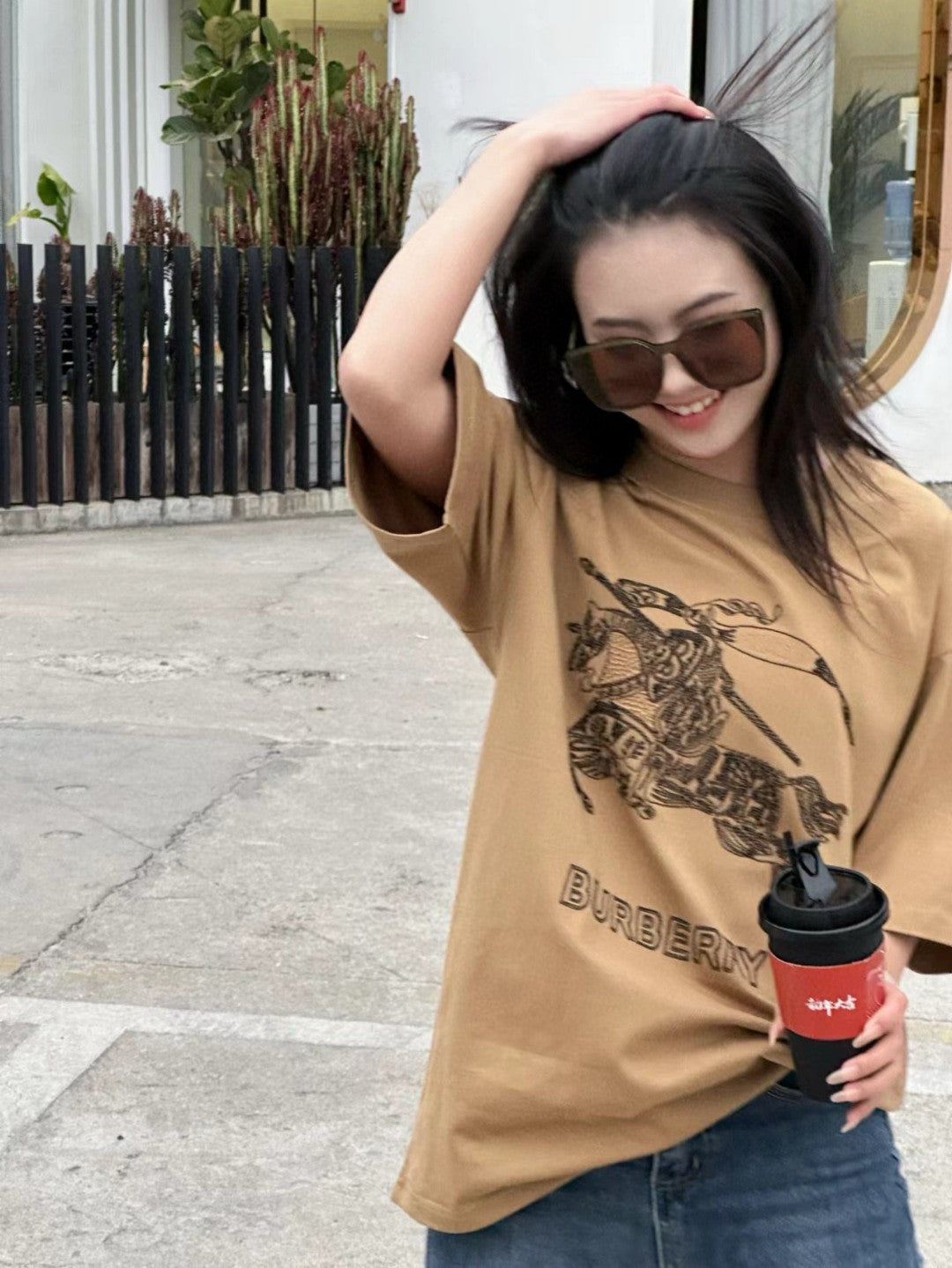 Burberry T-Shirt - Knight Graphic - Phantom Kicks