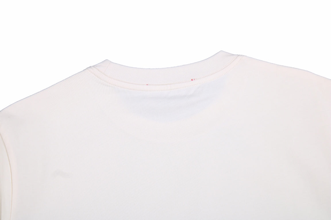 GUCCI x BALENCIAGA DRIP LOGO T-SHIRT CREAM - Phantom Kicks
