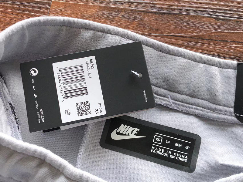 NIKE TECH FLEECE PANTS x WOLF GREY/AQUAMARINE/ORANGE - Phantom Kicks