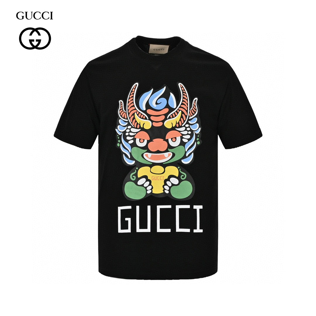 Gucci Dragon Graphic T-shirt Black - Phantom Kicks