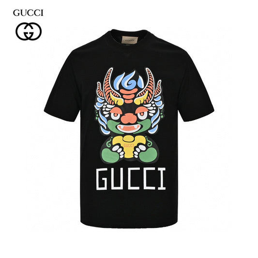 Gucci Dragon Graphic T-shirt Black - Phantom Kicks
