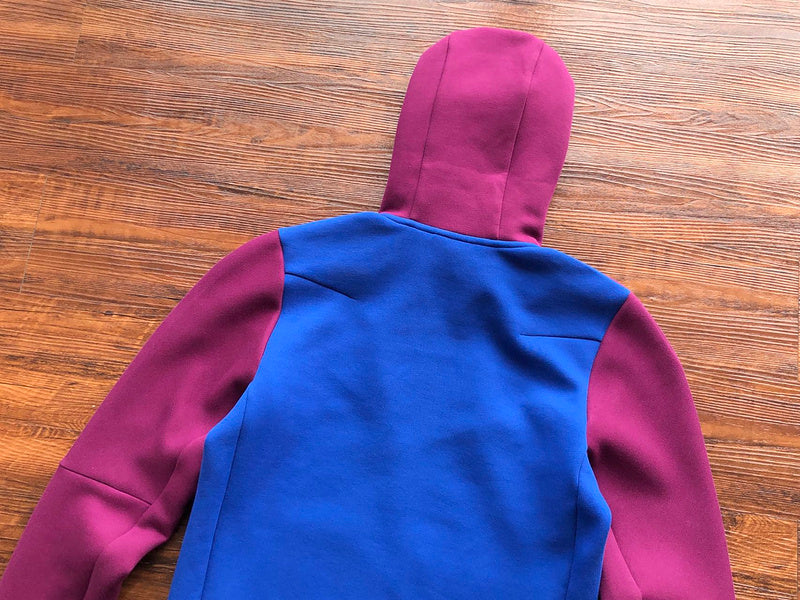 NIKE TECH FLEECE HOODIE x SANGRIA/GAME ROYAL - Phantom Kicks