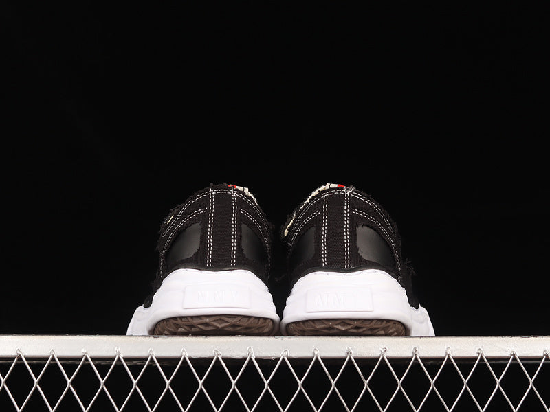 MAISON MIHARA YASUHIRO PETERSON OG SOLE CANVAS LOW BLACK - Phantom Kicks