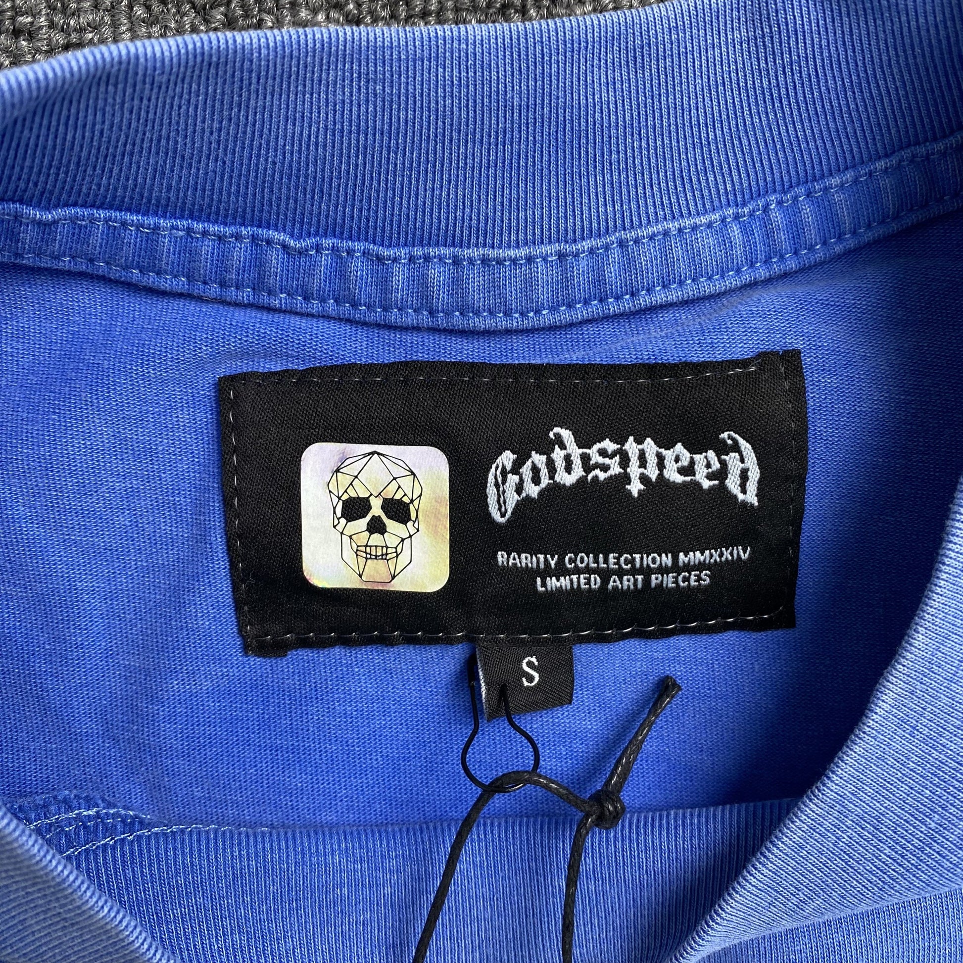 GODSPEED ARTIFICIAL LOVE T-SHIRT WASHED BLUE - Phantom Kicks