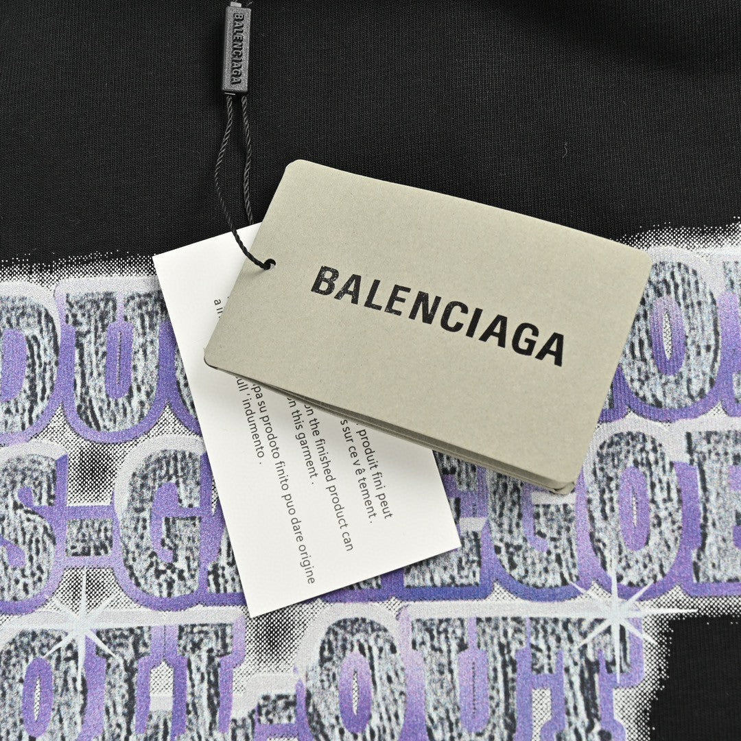 Balenciaga T-Shirt - Text and Graphic Design - Phantom Kicks