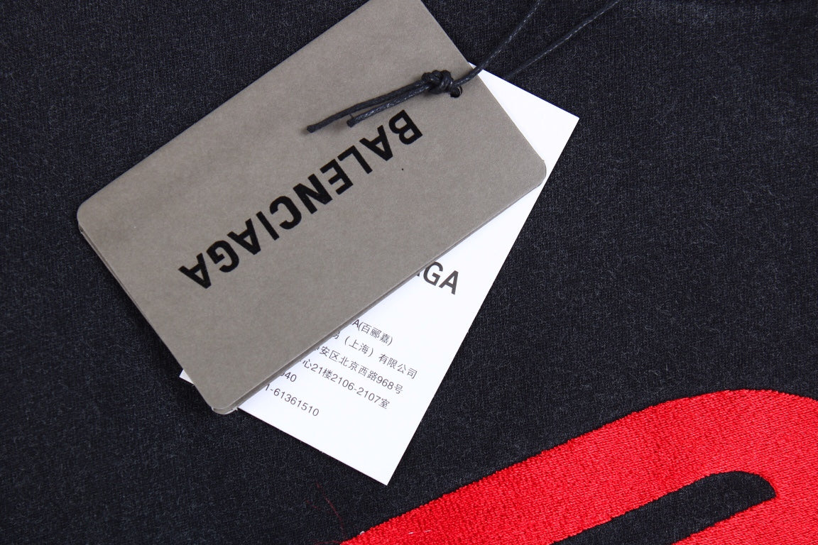 BALENCIAGA LOGO GRAPHIC T-SHIRT BLACK - Prime Reps - Phantom Kicks