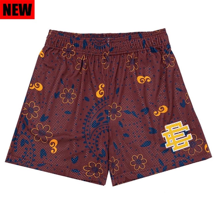 EE Basic Short Red-Brown Paisley - Phantom Kicks