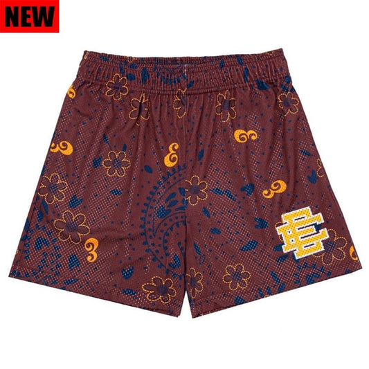 EE Basic Short Red-Brown Paisley - Phantom Kicks