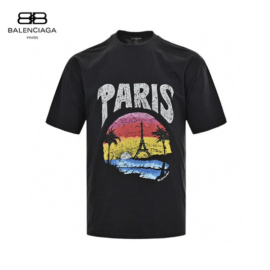 Balenciaga Paris Graphic T-Shirt - Phantom Kicks