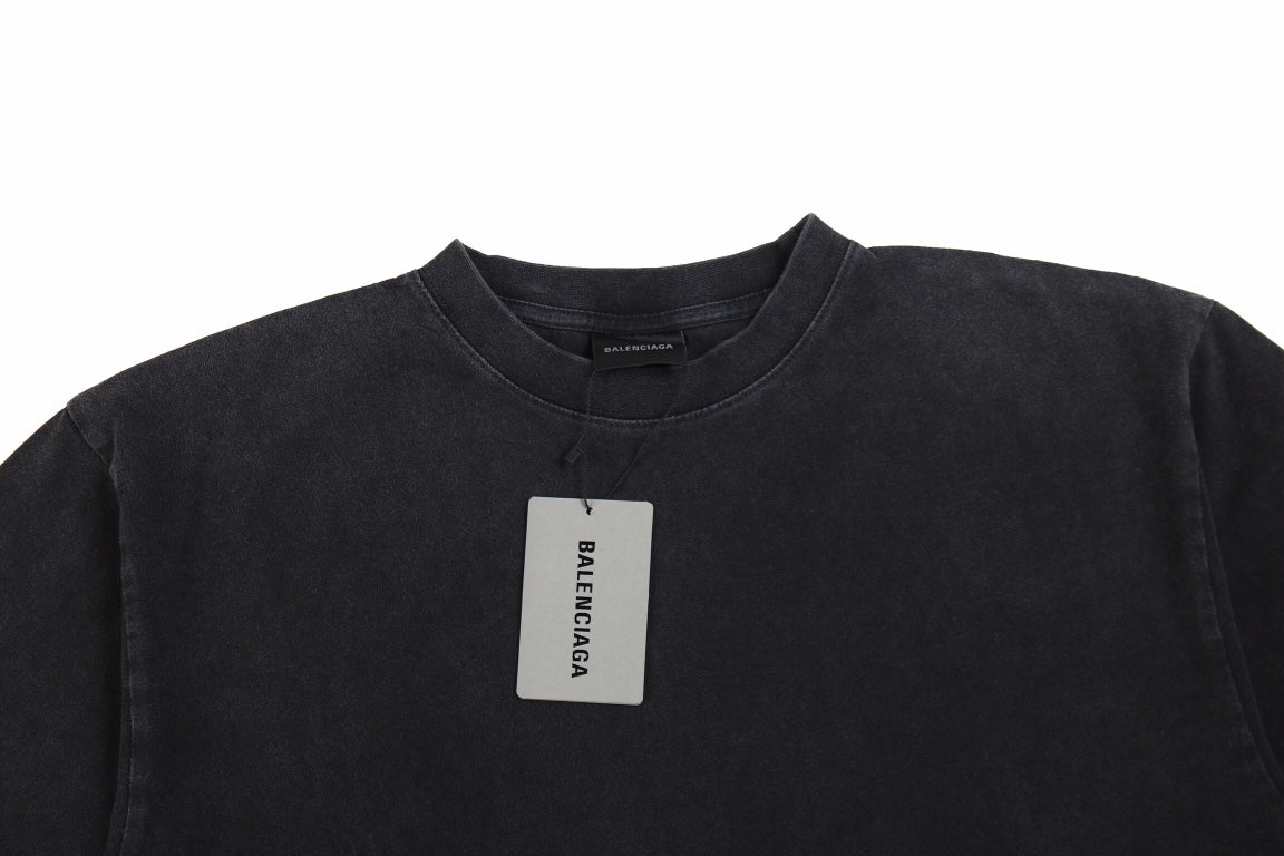 Balenciaga T-shirt with Washed Effect - Phantom Kicks