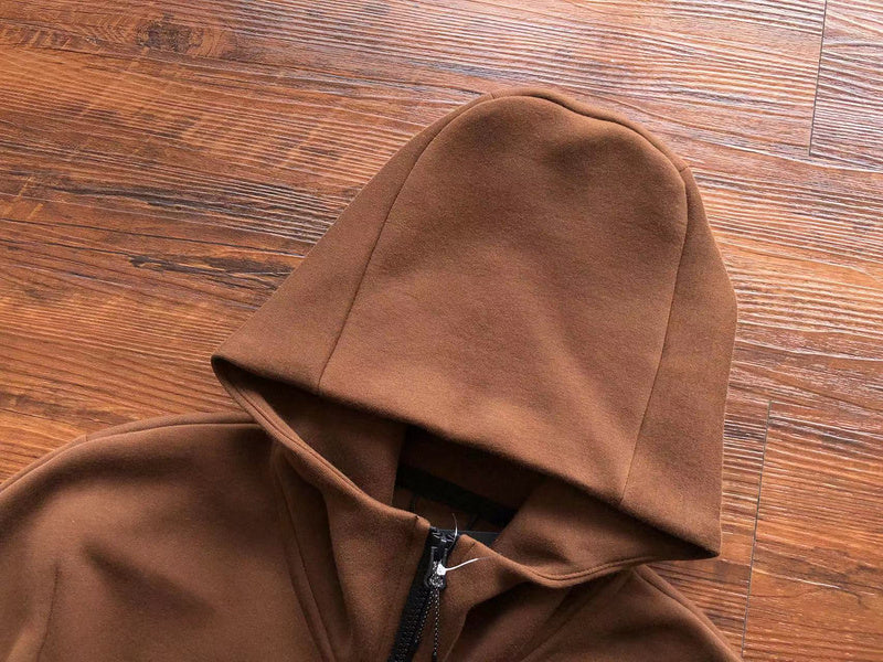 NIKE TECH FLEECE HOODIE x BROWN - Phantom Kicks