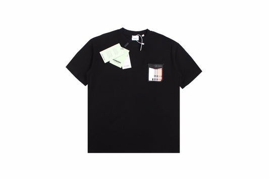Burberry T-shirt with Check Pocket - Phantom Kicks
