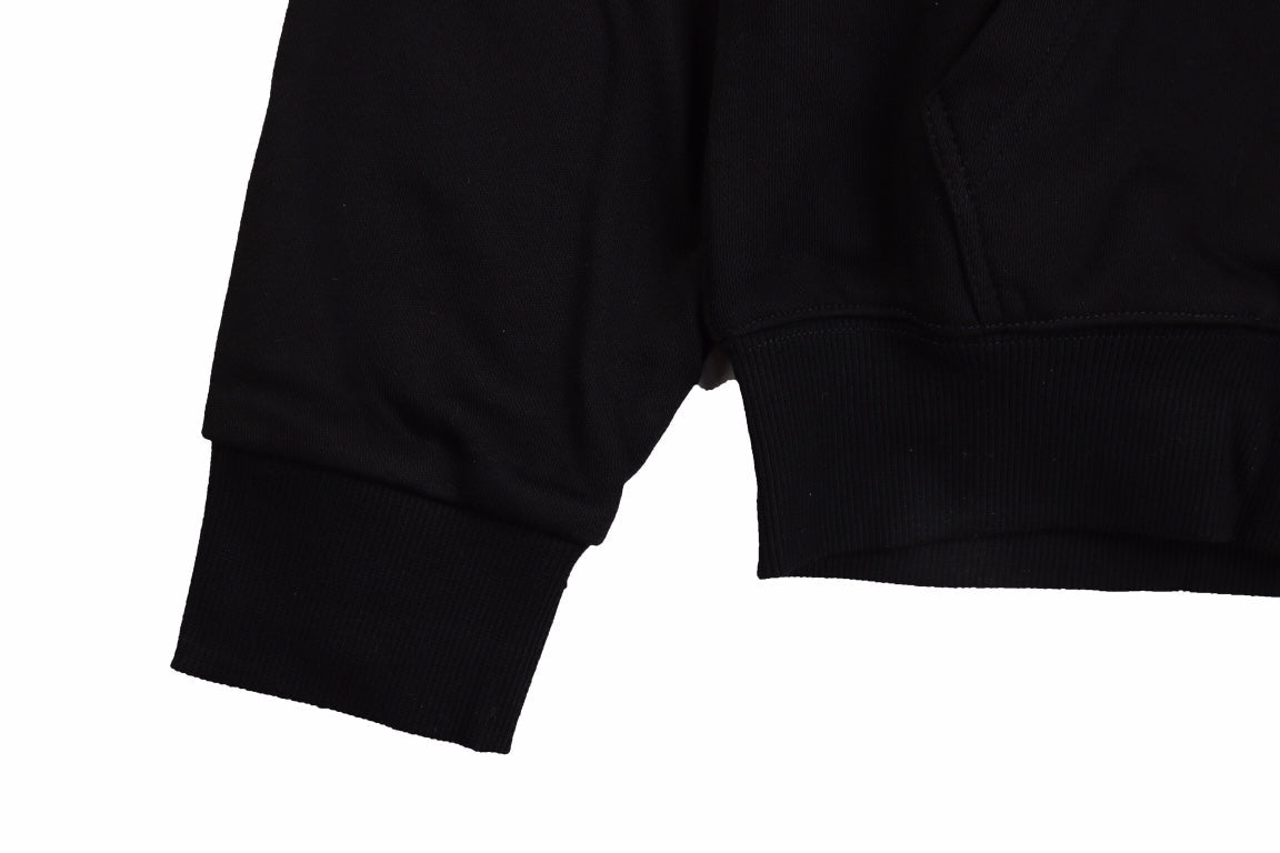 BURBERRY ZIP-UP HOODIE BLACK - Phantom Kicks