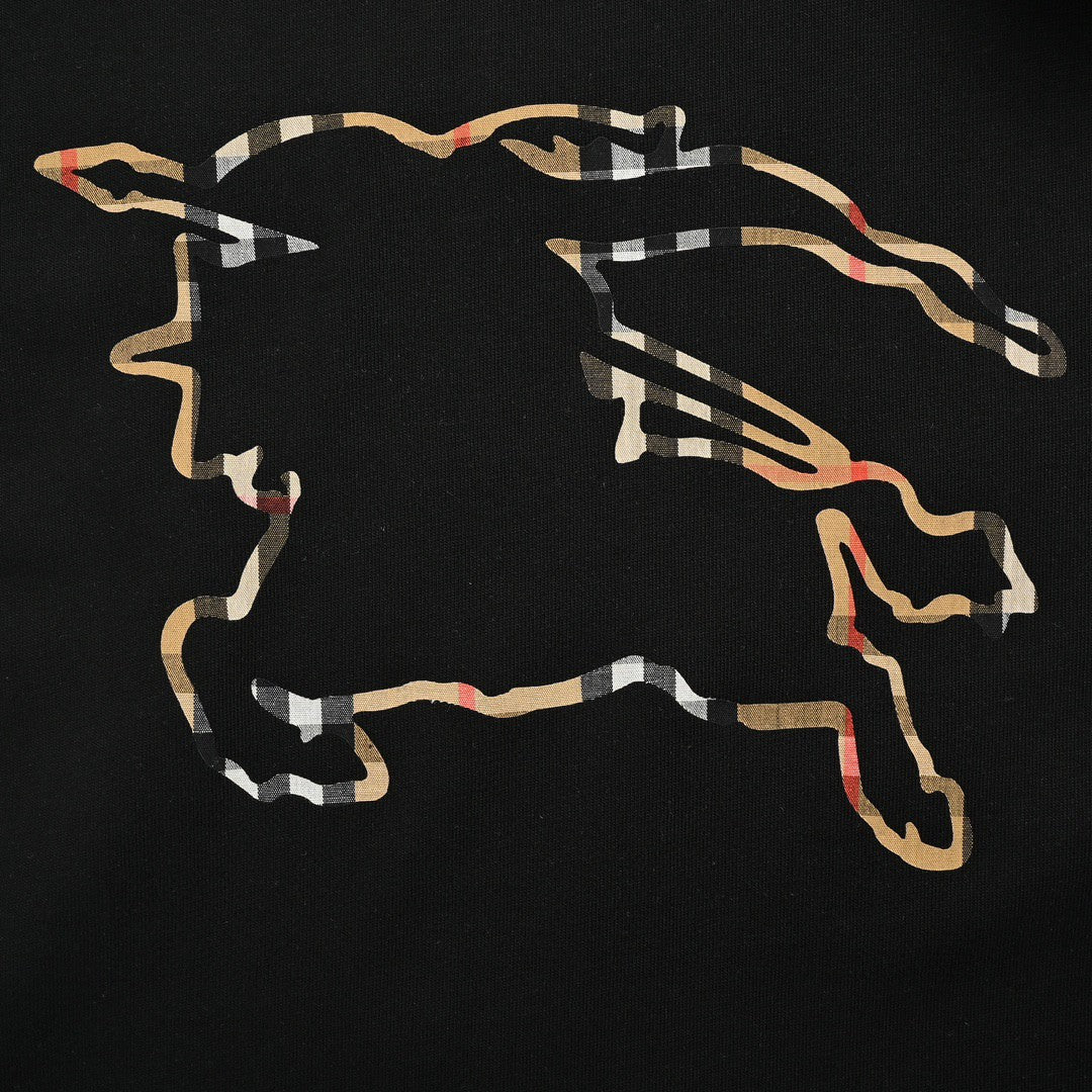 Burberry Knight Logo Black T-Shirt - Phantom Kicks