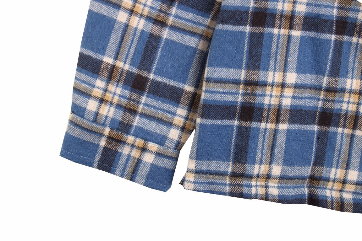 Burberry Blue Plaid Shirt - Phantom Kicks