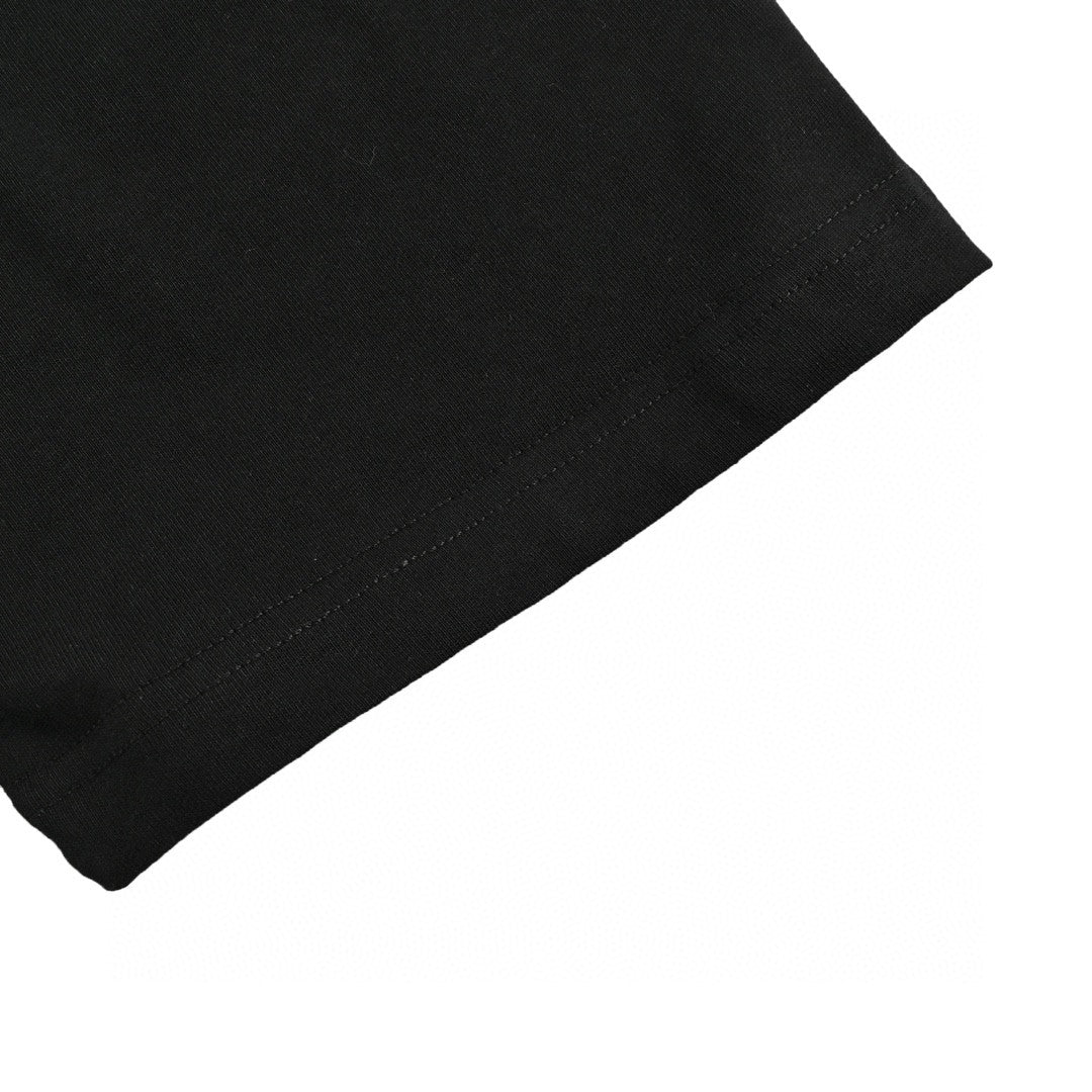 BURBERRY CHECK COLLAR T-SHIRT BLACK - Phantom Kicks