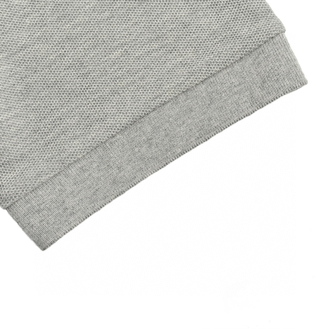 Burberry Striped Collar Polo Shirt in Grey - Phantom Kicks