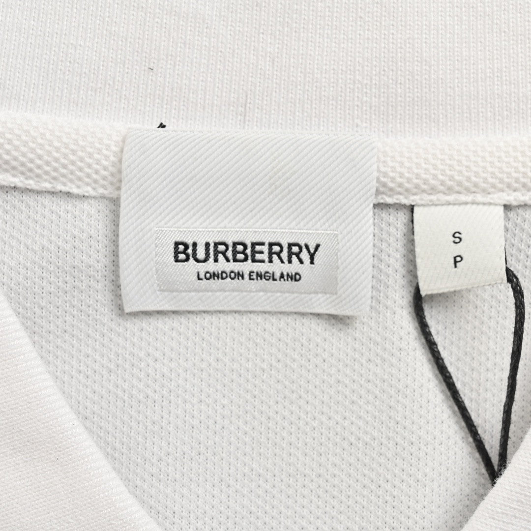 Burberry England Polo Shirt (White) - Phantom Kicks
