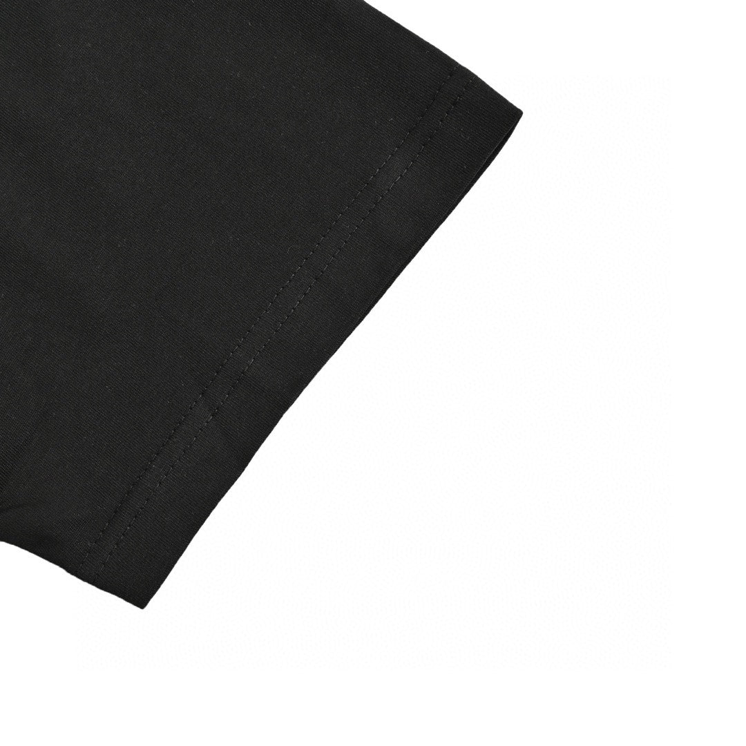Balenciaga Plain Black T-Shirt - Phantom Kicks