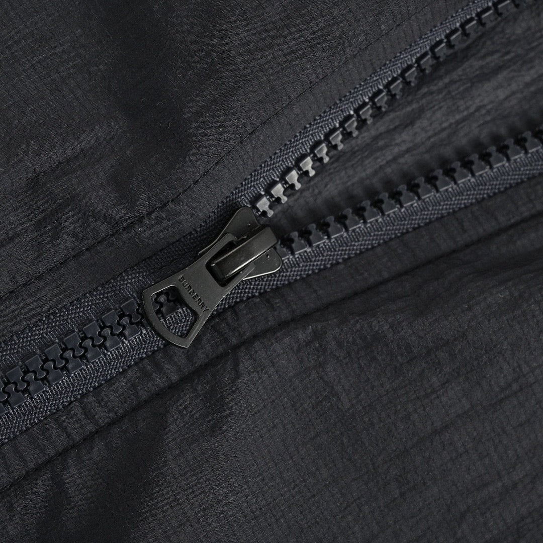 Burberry Lightweight Hooded Jacket - Black - Phantom Kicks