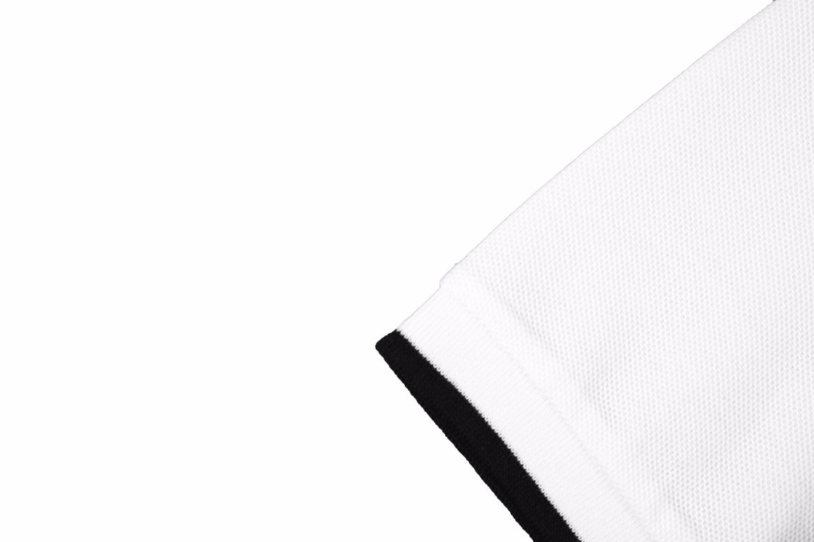 Burberry Textured Polo Shirt in White - Phantom Kicks