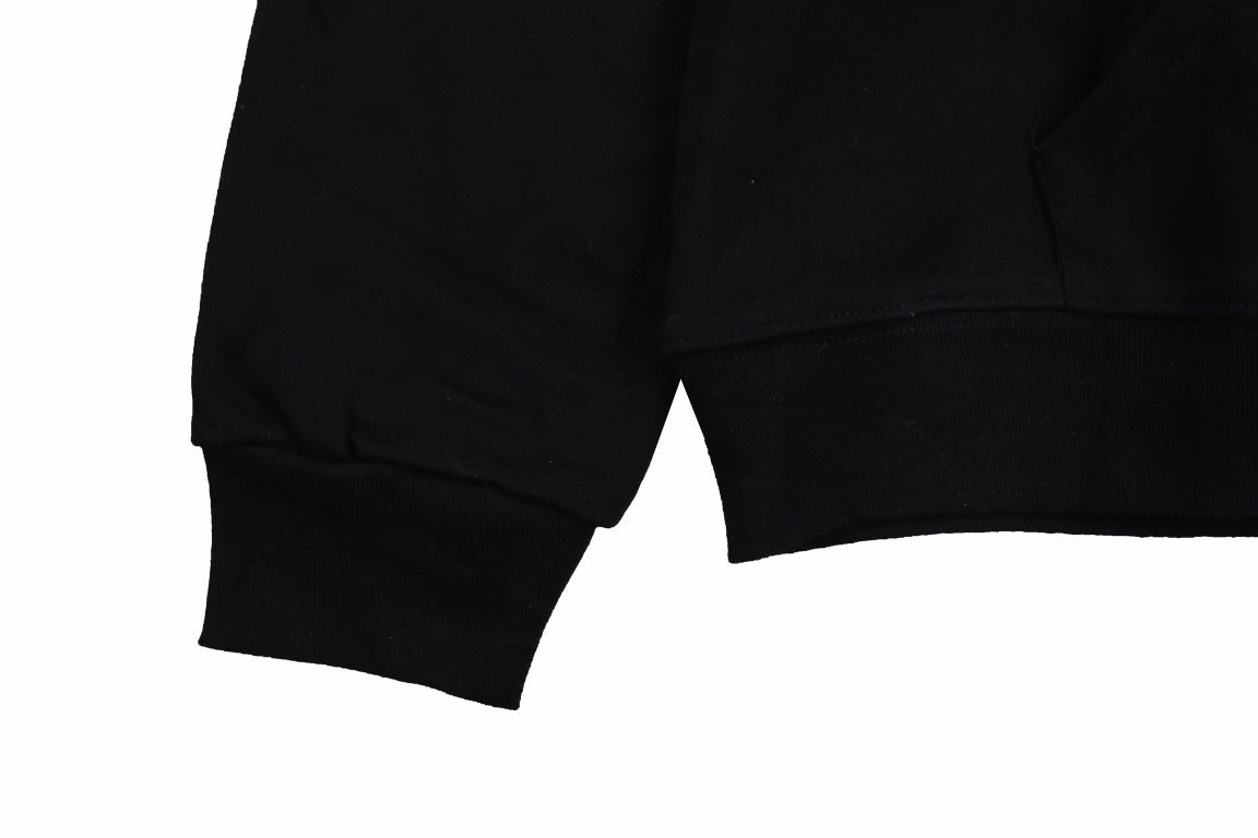 Burberry Black Hoodie with Logo - Phantom Kicks