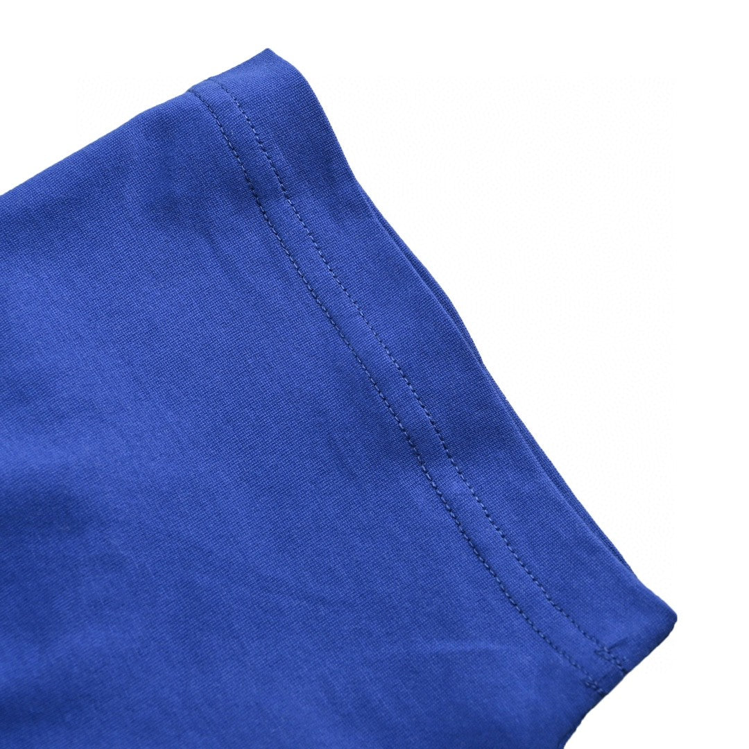 Burberry Embroidered Patch T-Shirt (Blue) - Phantom Kicks