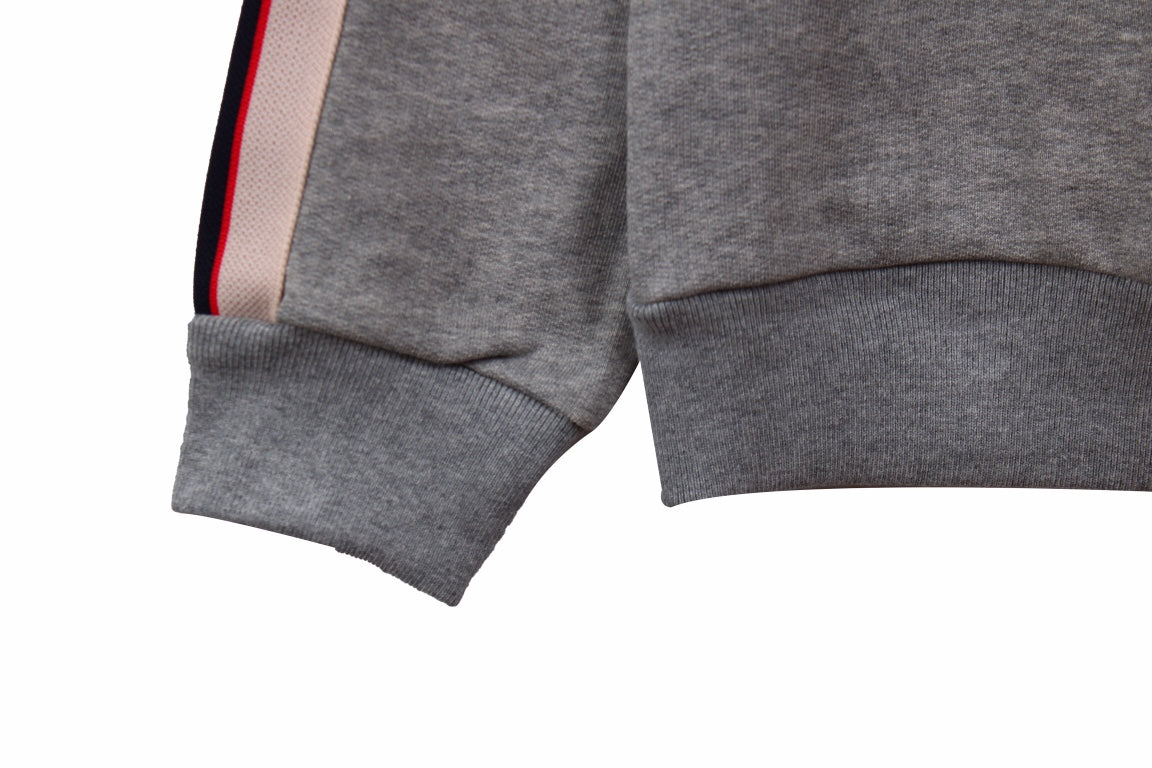 Gucci Grey Sweatshirt with Stripe Detail - Phantom Kicks