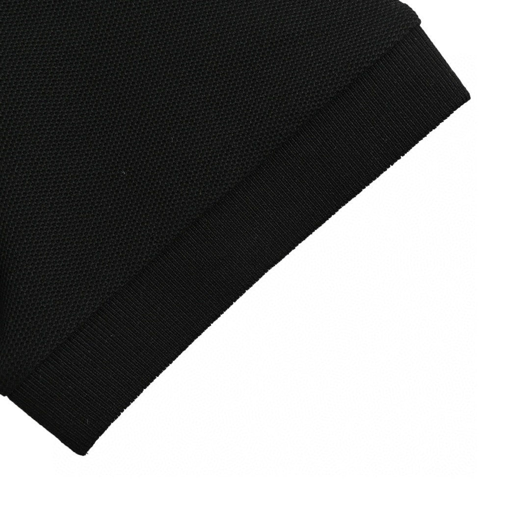 Burberry Striped Collar Polo Shirt in Black - Phantom Kicks