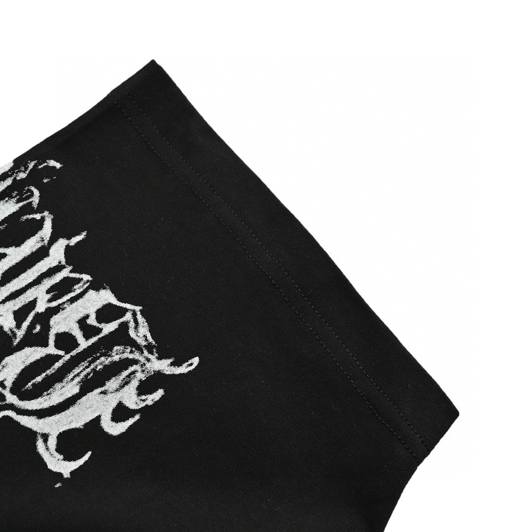 Balenciaga Multi-Logo Black T-Shirt - Phantom Kicks