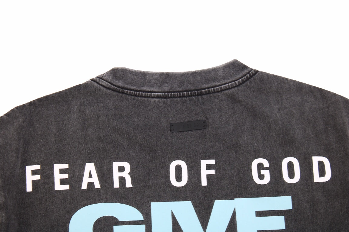 Fear of God T-Shirt with 'Give It Up' Text - Phantom Kicks