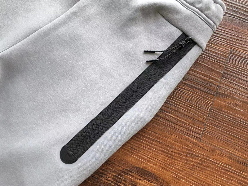 NIKE TECH FLEECE PANTS x WOLF GREY/AQUAMARINE/ORANGE - Phantom Kicks