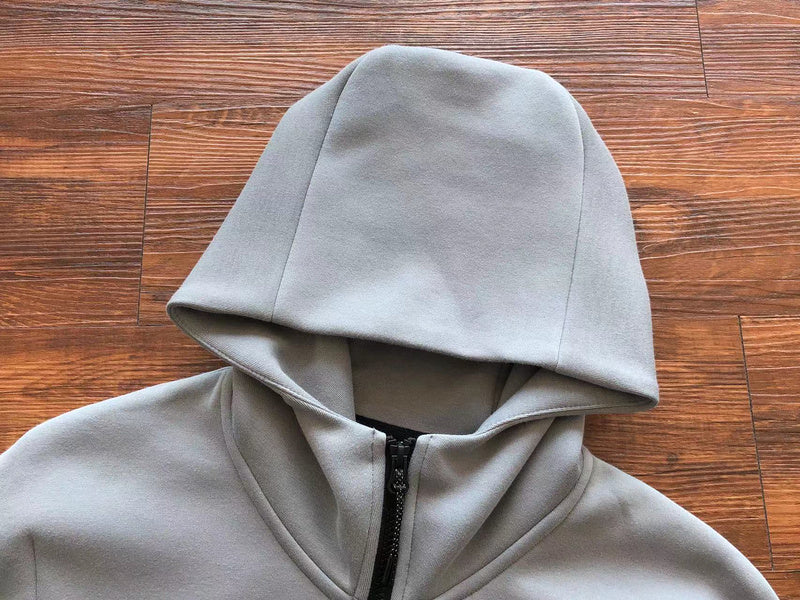 NIKE TECH FLEECE HOODIE x GREY/WHITE - Phantom Kicks