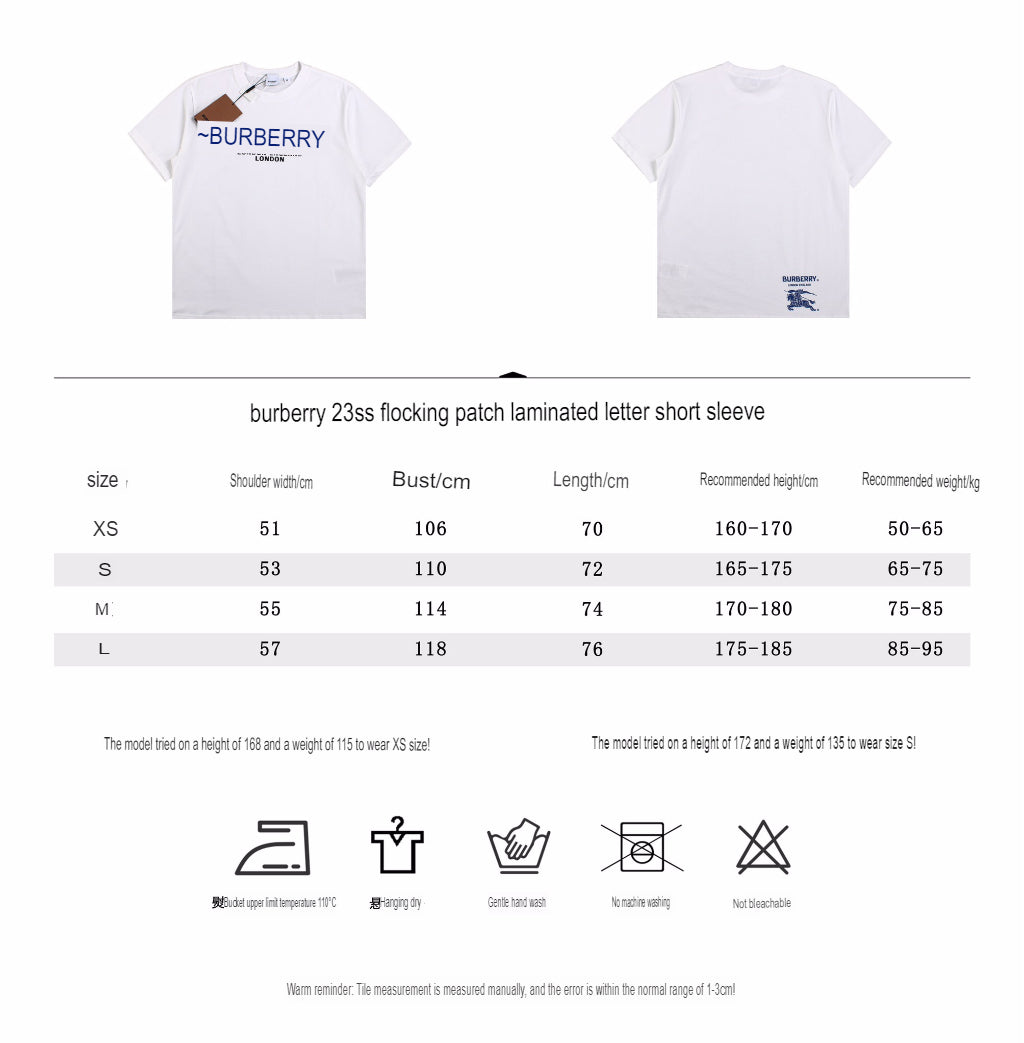 BURBERRY LONDON ENGLAND LOGO T-SHIRT WHITE - Phantom Kicks