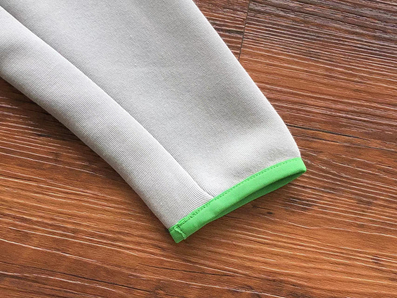 NIKE TECH FLEECE HOODIE x GREY/BLACK/GREEN - Phantom Kicks