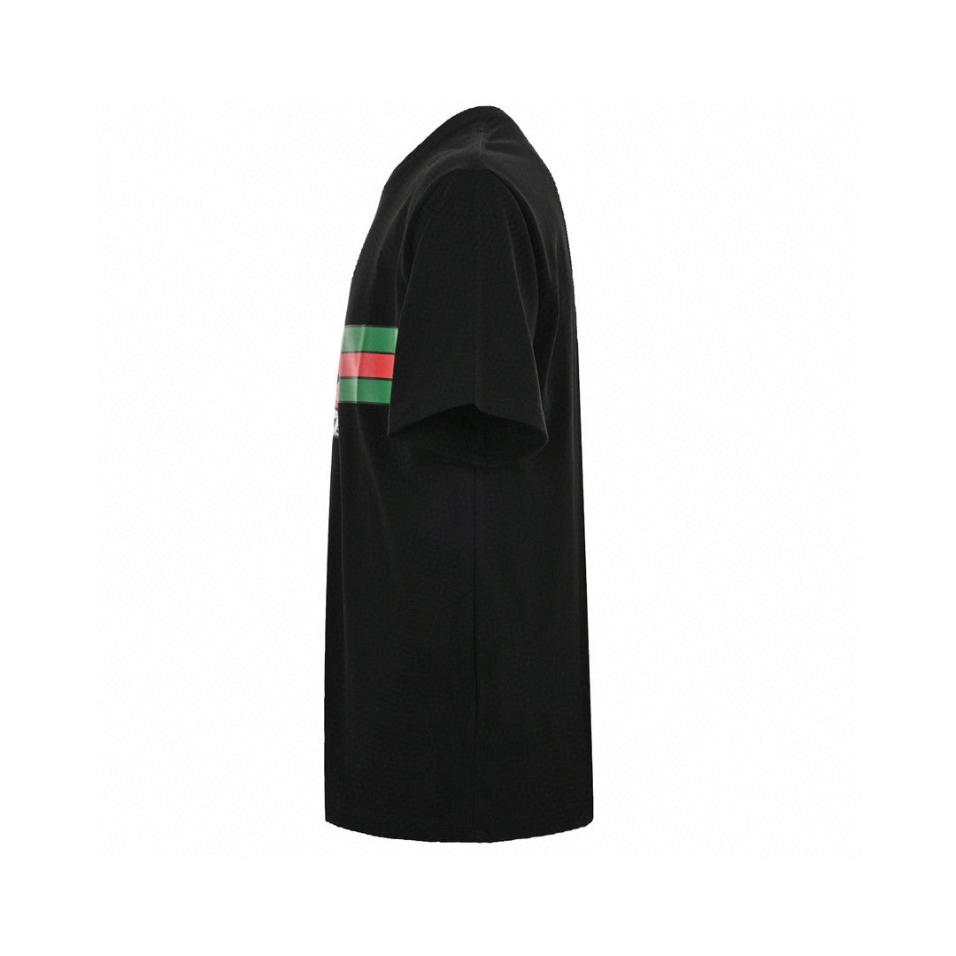Gucci Black T-Shirt with Heart Graphic - Phantom Kicks
