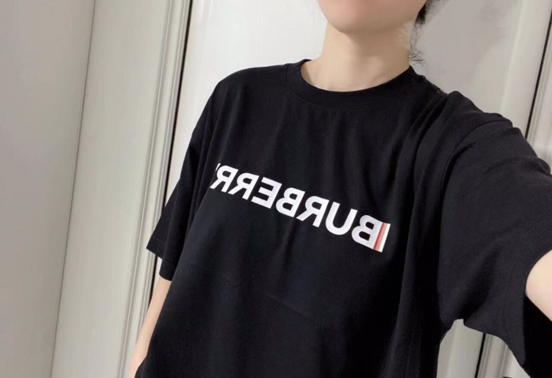Burberry Logo T-Shirt - Black - Phantom Kicks