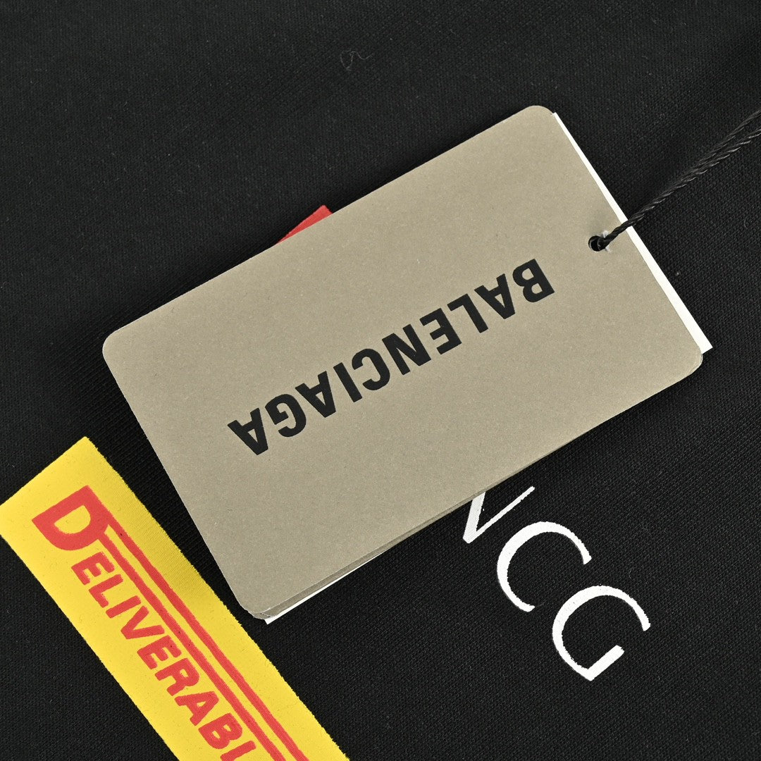 Balenciaga Logo-Print T-Shirt - Phantom Kicks